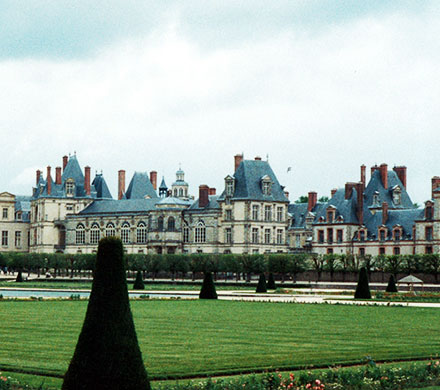 フォンテーヌブローの宮殿と庭園の写真