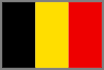ベルギーの国旗アイコン